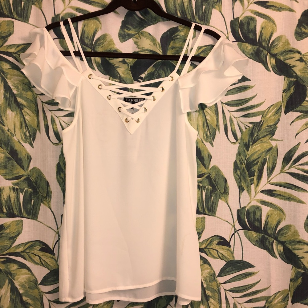 White Express blouse